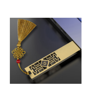 金属复古风U盘 创意中国风定制优盘 免费刻字 logo usb2.0青铜色 8G