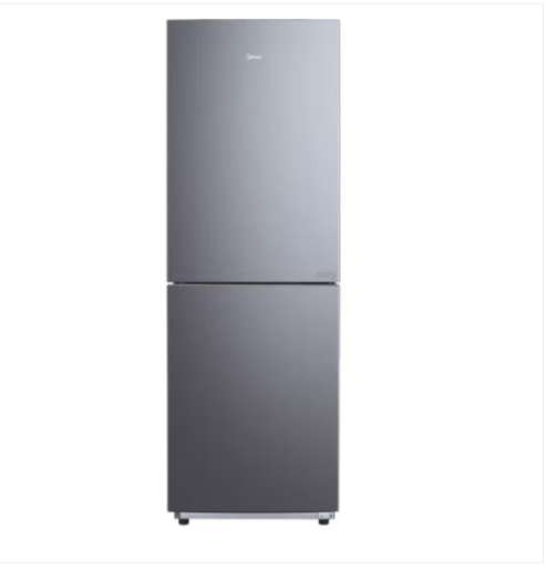 美的(Midea)冰箱 186升两门电冰箱 风冷无霜 铂金净味 智能控温 双开门家用电冰箱 BCD-186WMA 榭湖银